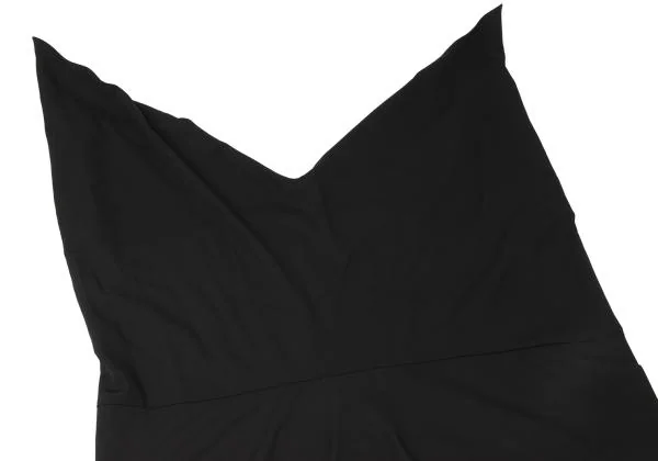 Yohji Yamamoto FEMME Wool Gabardine Drape Skirt K-144916_003