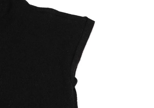 Yohji Yamamoto NOIR Waist Draw String Drape Neck Dress K-144918_004
