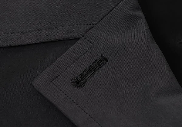 agnes b. Poly Nylon Open Collar Coat K-144959_006