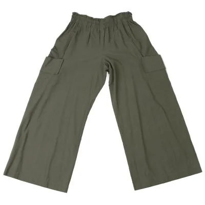 Y's Rayon Blend Side Pocket Design Pants