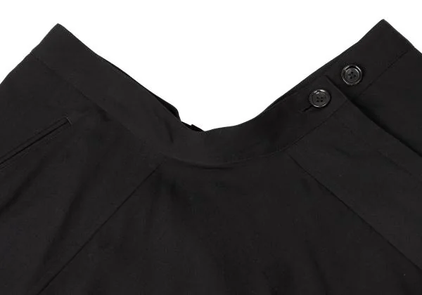 Y's Wool Gabardine Wrap Button Hem Design Pants K-144977_004