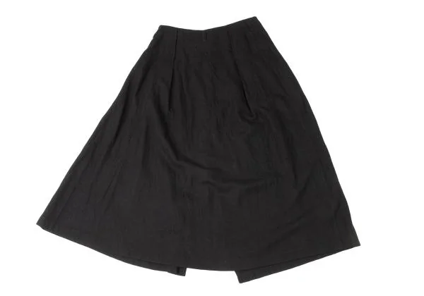 Y's Wool Tuck Side Pocket Design Skirt K-144979_008