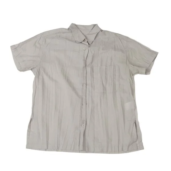 ISSEY MIYAKE Pleated Short Sleeve Shirt K-144984_002