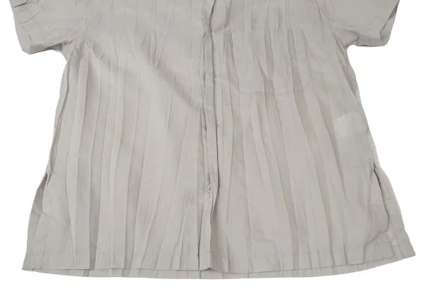 ISSEY MIYAKE Pleated Short Sleeve Shirt K-144984_008