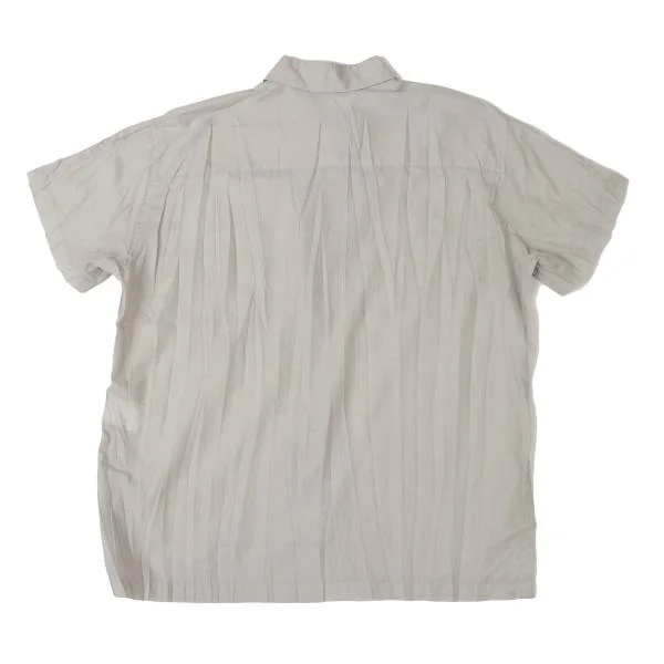 ISSEY MIYAKE Pleated Short Sleeve Shirt K-144984_010