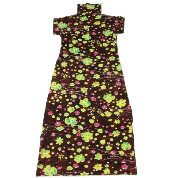 ISSEY MIYAKE A-POC Cotton Floral Printed Dress K-144988_002