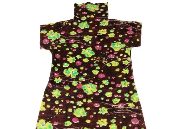 ISSEY MIYAKE A-POC Cotton Floral Printed Dress K-144988_003