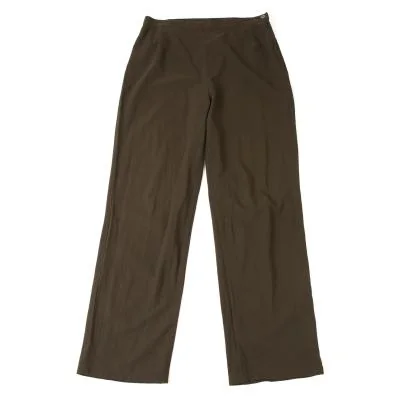 ISSEY MIYAKE PERMANENTE Nylon Stretch Straight Pants