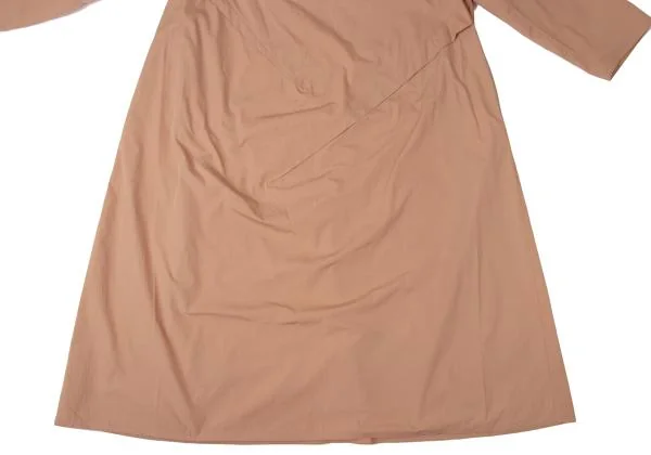 inn. ISSEY MIYAKE Cotton Switching Design Flare Dress K-144990_009