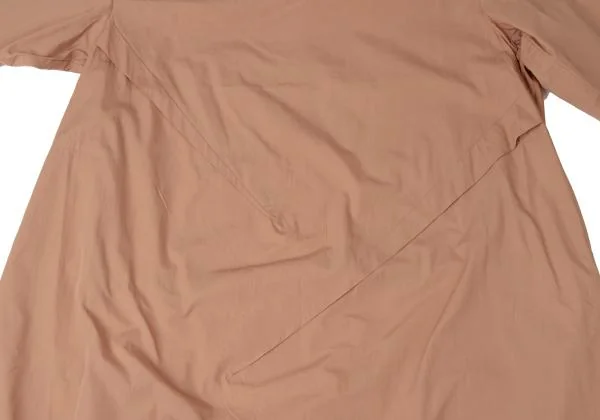 inn. ISSEY MIYAKE Cotton Switching Design Flare Dress K-144990_010