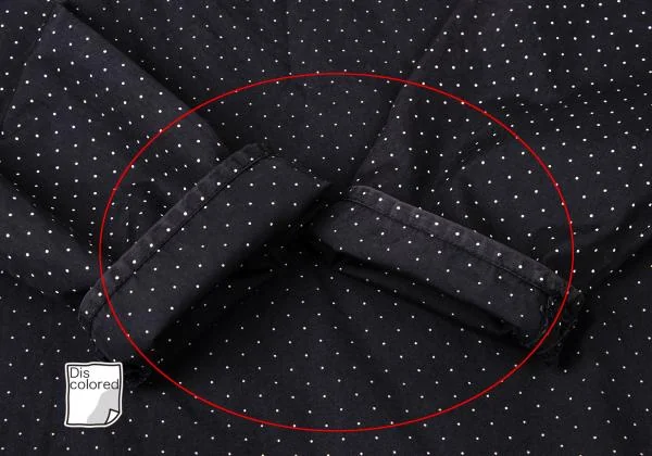 COMME des GARCONS Dot Print Back Long Hem Blouse K-144997_007