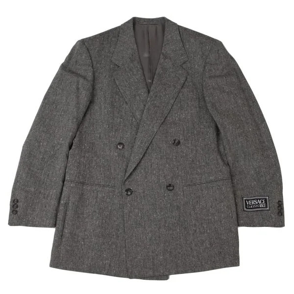 【関税込み】Versace マルチカラー コットン ジャケット SchaferandweinerShops Japan - Black Jacket with logo Versace