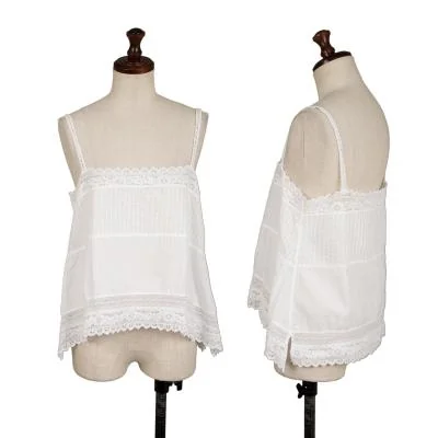 45R Badou-R Cotton Lace Switching Camisole