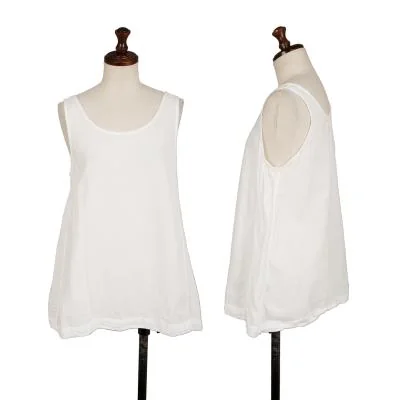 45rpm 45R Cotton Lace Piping Design Tank Top 