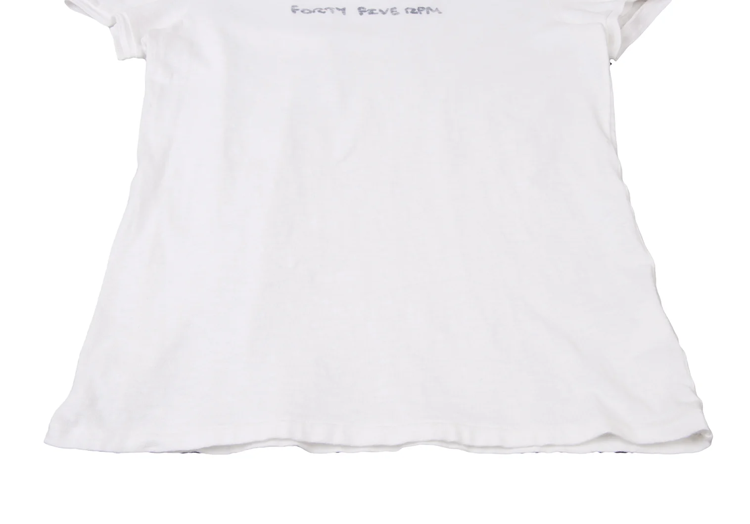 45rpm 45R ⿻ コットン ロゴTシャツ Rロゴ入り 夏 カジュアル 綿 45rpm 45R ⿻ コットン ロゴTシャツ Rロゴ入り 夏 カジュアル 綿