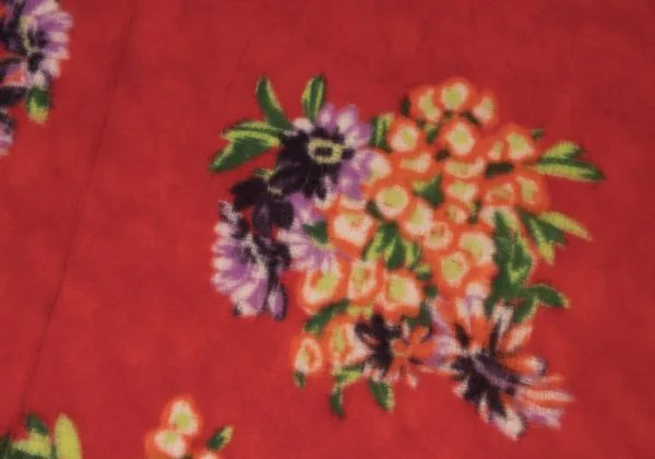 45rpm 45R Floral Printed Fringe stole K-145069_010