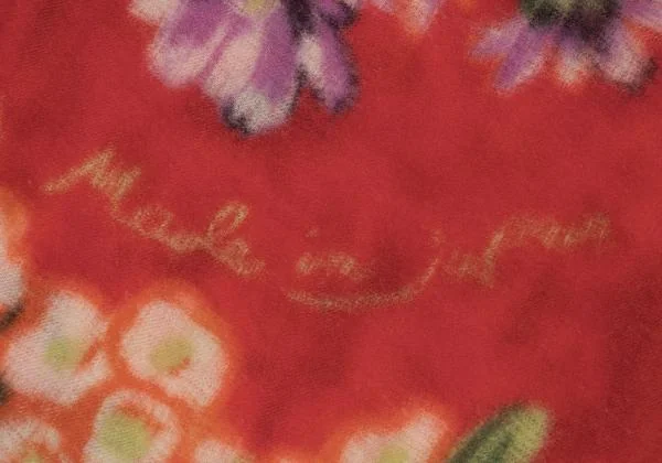 45rpm 45R Floral Printed Fringe stole K-145069_013