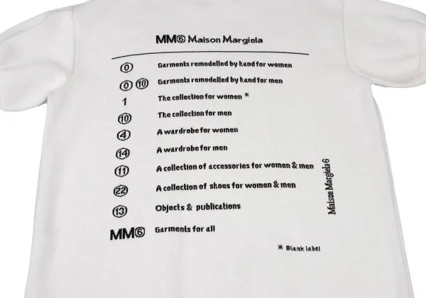 エムエム 6 メゾンマルタンマルジェラMM6 Maison Martin Margiela ジャガードロゴニットチュニック 白黒S K-145078_011