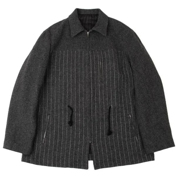 美品 Y's for men ワイズフォーメン ビッグシルエットダブル