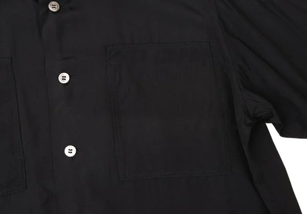 Y's Rayon Velour Collar Switching Shirt K-145171_008