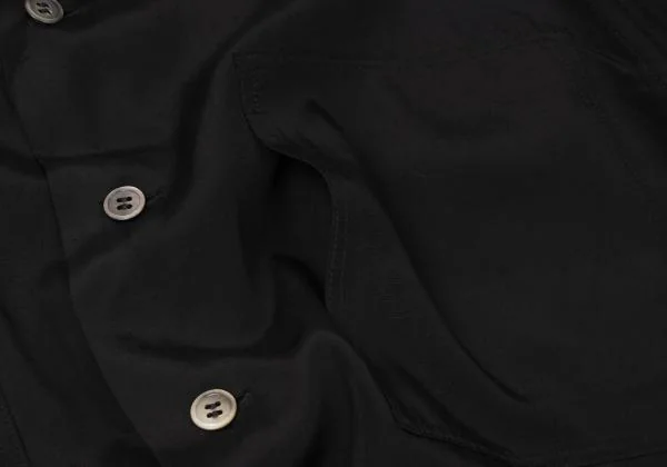 Y's Rayon Velour Collar Switching Shirt K-145171_013