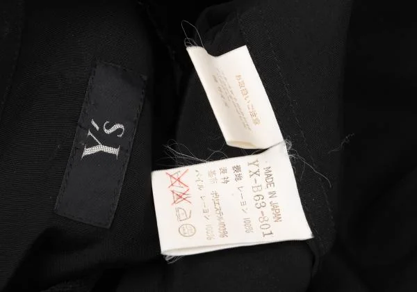 Y's Rayon Velour Collar Switching Shirt K-145171_018