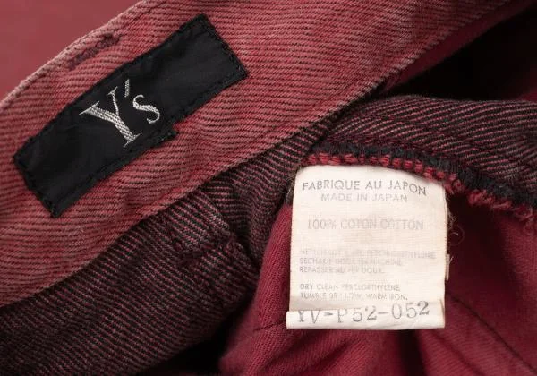Y's Dyed Straight Jeans K-145174_013