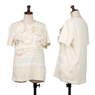 JUNYA WATANABE COMME des GARCONS Washed Floral Design T-shirt