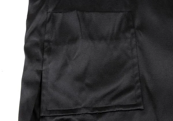 Yves Saint Laurent Silk Wool Shoulder Button Design Coat K-145249_010