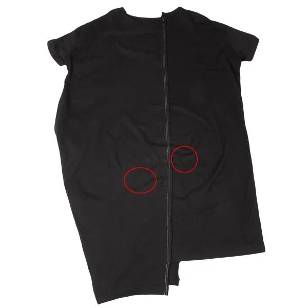 Y's White stitched Switching Dress K-145256_010