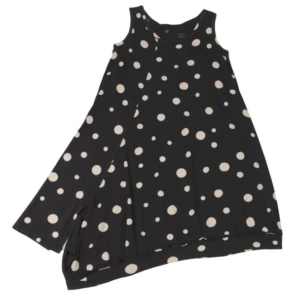 Y's Dot Switching Tank Flare Dress K-145261_002