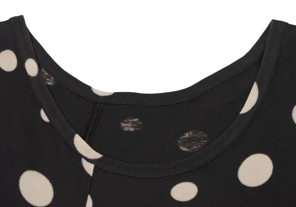 Y's Dot Switching Tank Flare Dress K-145261_004