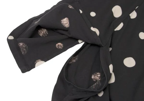 Y's Dot Switching Tank Flare Dress K-145261_012