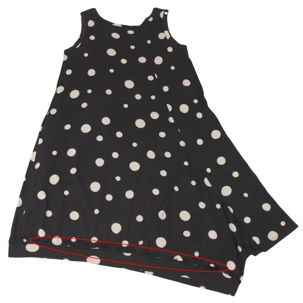 Y's Dot Switching Tank Flare Dress K-145261_014