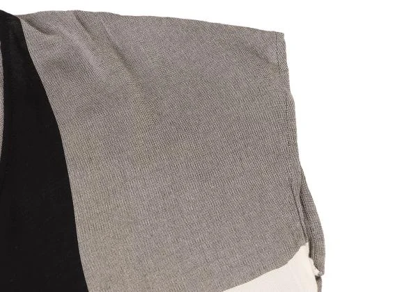 Y's Colour Blocking French Sleeve Dress K-145262_005