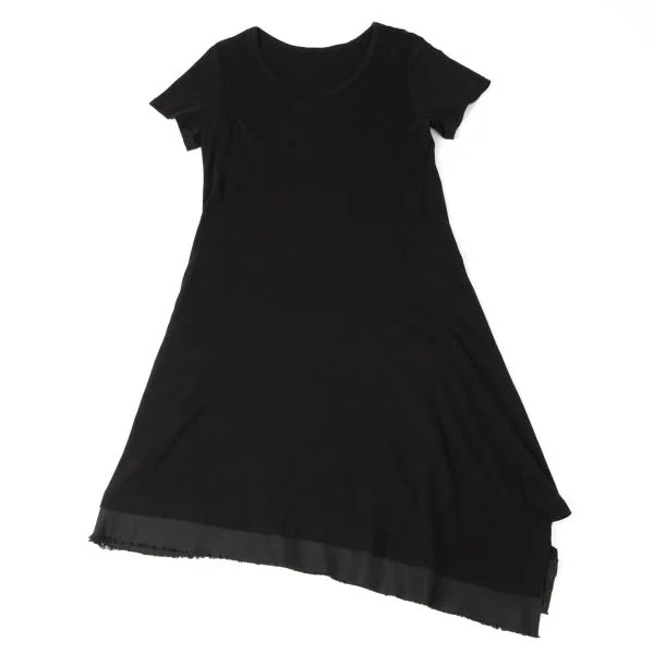 Y's Hem Switching Jersey Cotton Dress K-145266_002