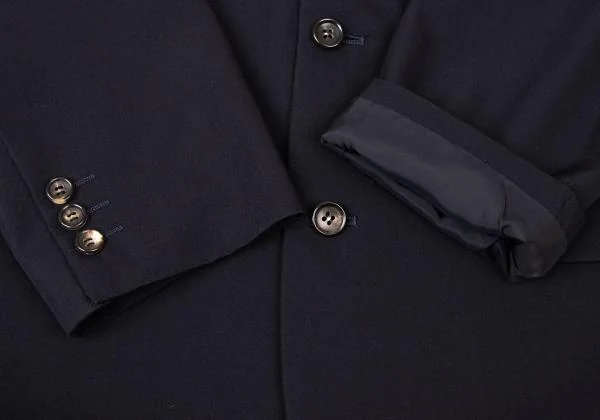 コムデギャルソン オムCOMME des GARCONS HOMME ウールギャバセットアップスーツ 紺S K-145276_005