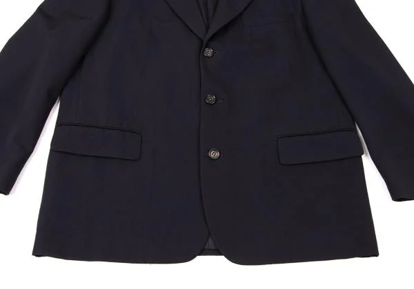 コムデギャルソン オムCOMME des GARCONS HOMME ウールギャバセットアップスーツ 紺S K-145276_006