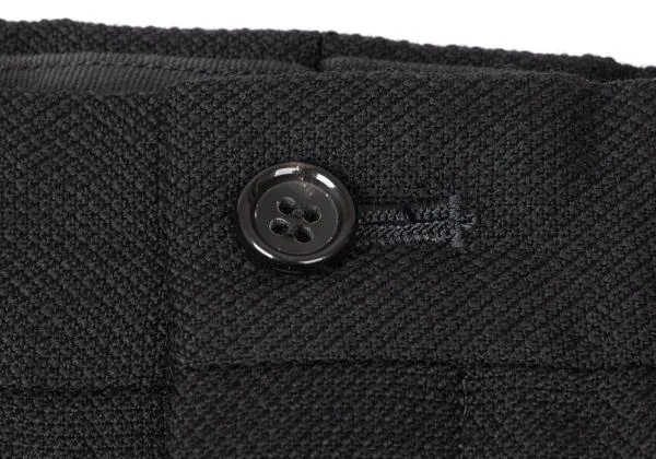 コムデギャルソン オムCOMME des GARCONS HOMME ウールツータックパンツ 黒S K-145281_004