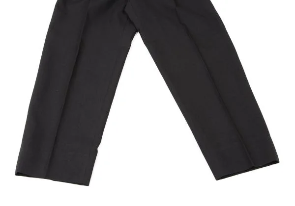 コムデギャルソン オムCOMME des GARCONS HOMME ウールツータックパンツ 黒S K-145281_008