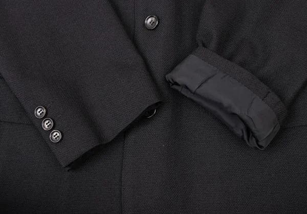 コムデギャルソン オムCOMME des GARCONS HOMME ウールセットアップスーツ 黒S K-145282_005