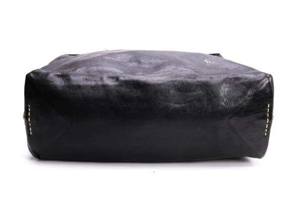 HENRY CUIR Stitch Design Flap Leather Hand Bag K-145300_005