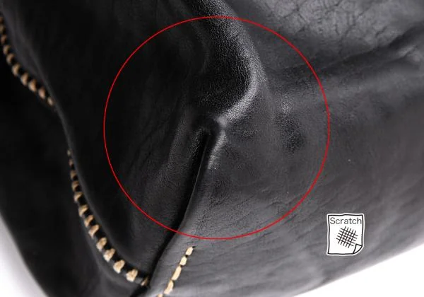 HENRY CUIR Stitch Design Flap Leather Hand Bag K-145300_009