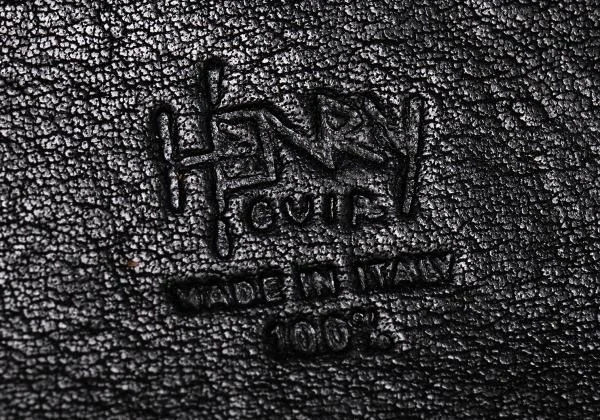 HENRY CUIR Stitch Design Flap Leather Hand Bag K-145300_020