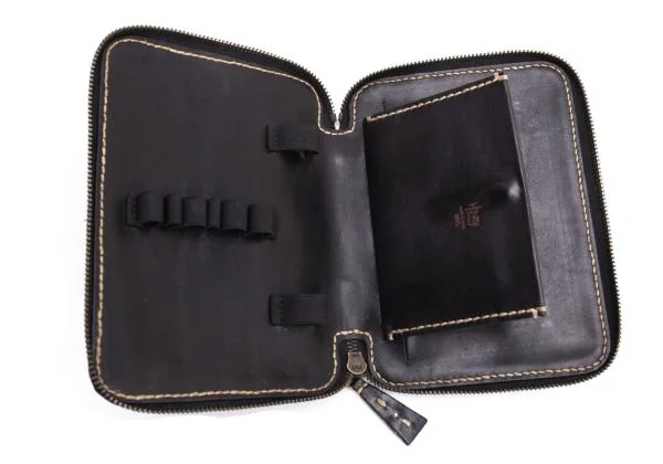 HENRY CUIR Leather Pen Case K-145303_009