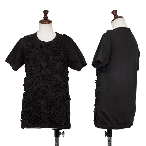COMME des GARCONS COMME des GARCONS Ruffle T-shirt Black M K-145308_001