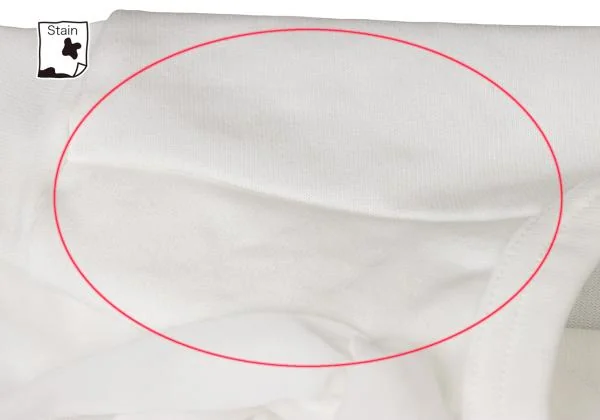 COMME des GARCONS COMME des GARCONS Poly Front Frill T Shirt K-145310_006