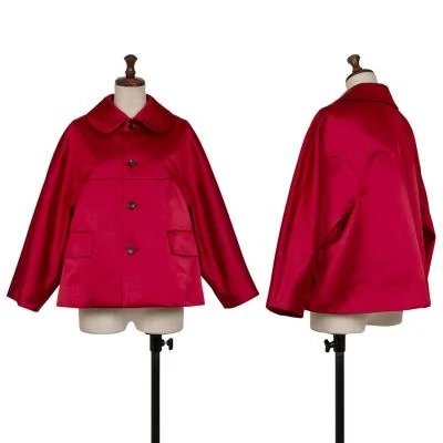 COMME des GARCONS Round Collar Poly Jacket