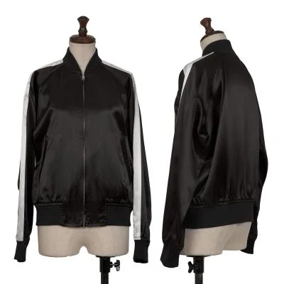 COMME des GARCONS Acetate Track Varsity Jacket