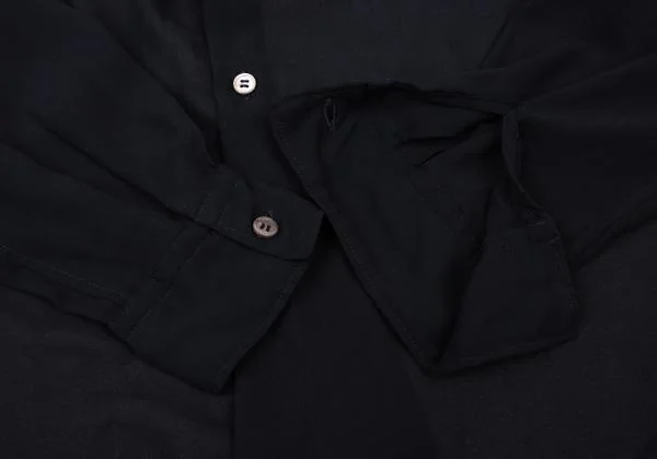 COMME des GARCONS Dyed Poly Chiffon Frill Blouse K-145319_008